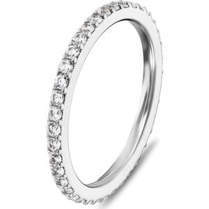 FAVS Memory ring Zilver, gerhodineerd 925 zilver