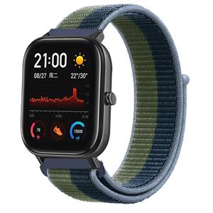 Strap-it Xiaomi Amazfit GTS nylon band (moss green)
