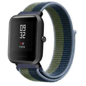 Strap-it Xiaomi Amazfit Bip nylon band (moss green)