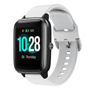 Strap-it ID205L siliconen bandje (wit)