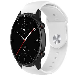 Strap-it Amazfit GTR 2 sport band (wit)