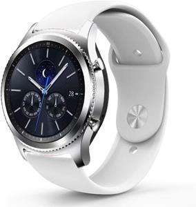 Strap-it Samsung Gear S3 sport band (wit)