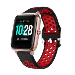 Strap-it ID205L sport bandje (zwart/rood)