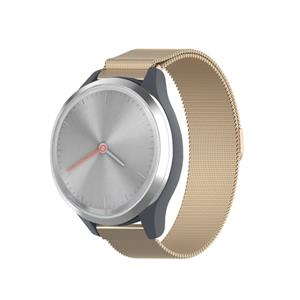 Strap-it Garmin Vivomove 3s Milanese band - 39mm - champagne