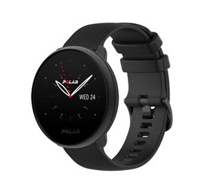 Strap-it Polar Ignite 3 luxe siliconen bandje (zwart)