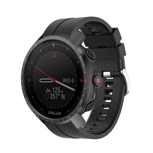 Strap-it Polar Grit X Pro extreme silicone band (zwart)