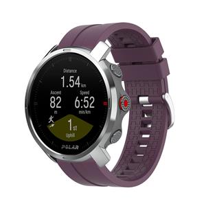 Strap-it Polar Grit X extreme silicone band (paars)