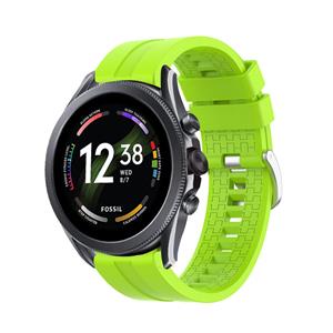 Strap-it Fossil Gen 6 44mm extreme silicone band (lime)