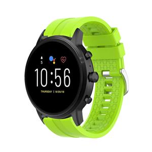 Strap-it Fossil Gen 5 extreme silicone band (lime)