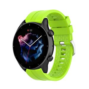 Strap-it Amazfit GTR 3 (Pro) extreme silicone band (lime)