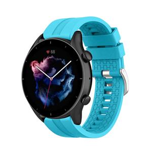 Strap-it Amazfit GTR 3 (Pro) extreme silicone band (lichtblauw)