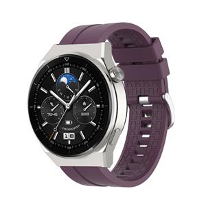Strap-it Huawei Watch GT 3 Pro 46mm extreme silicone band (paars)
