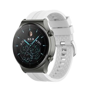 Strap-it Huawei Watch GT 2 Pro extreme silicone band (wit)