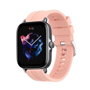 Strap-it Amazfit GTS 3 extreme silicone band (roze)