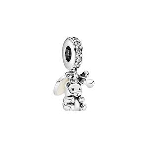 Pandora 792100CZ Moments - Baby Teddybeer -  Hangende Bedel