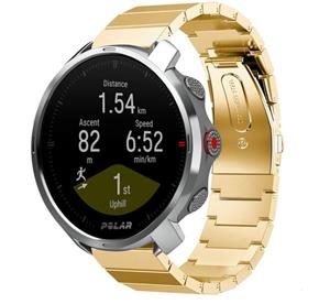 Strap-it Polar Grit X metalen bandje (goud)