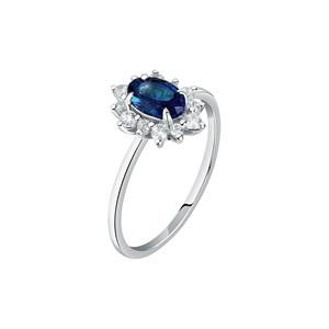 Live Diamond Damesring LDW050162012 Witgoudc, gerecycleerd 375