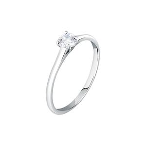 Live Diamond Damesring LDW030138014I Witgoudc, gerecycleerd 375