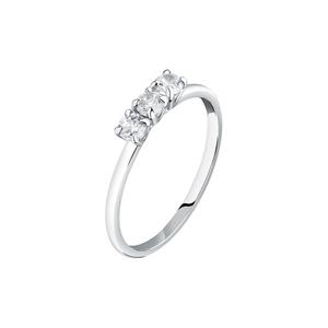 Live Diamond Damesring LDW030139016 Witgoudc, gerecycleerd 375