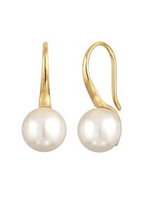 Nenalina Dames Oorbellen Klassiek Elegant met Synthetische Parel in 925 Sterling Zilver