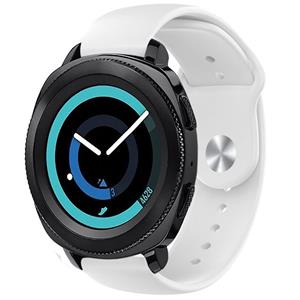 Strap-it Samsung Gear Sport sport band (wit)