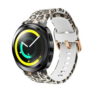 Strap-it Lucky Leopard Samsung Gear Sport bandje