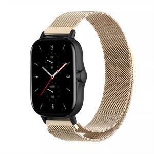 Strap-it Amazfit GTS 2 Milanese band (champagne)