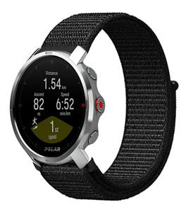 Strap-it Polar Grit X nylon band (zwart)
