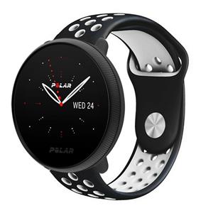 Strap-it Polar Ignite 3 sport band (zwart/wit)