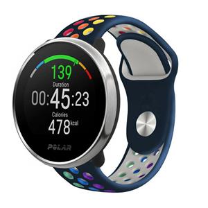 Strap-it Polar Unite sport band (donkerblauw/kleurrijk)