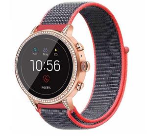 Strap-it Fossil Gen 5e - 42mm nylon band (bright powder)