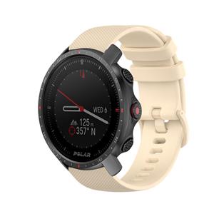 Strap-it Polar Grit X Pro siliconen bandje (beige)