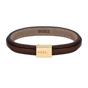 BOSS Lederarmband "GROVER, 1580328M, 1580329M"