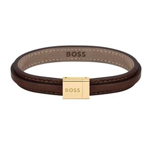 BOSS Lederarmband "GROVER, 1580328M, 1580329M"