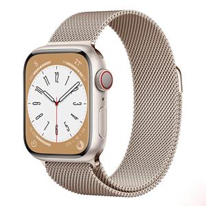 Strap-it Apple Watch Milanese band (sterrenlicht)