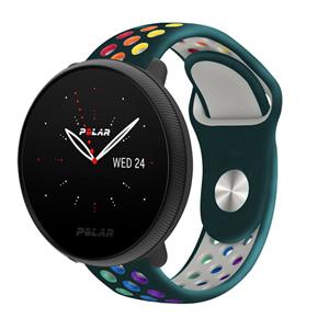 Strap-it Polar Ignite 3 sport band (dennengroen/kleurrijk)
