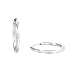 amor Creolen voor dames, 925 Sterling zilver