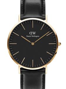 Daniel Wellington Classic Sheffield horloge - Zwart