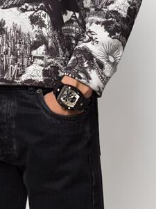 Philipp Plein The $keleton horloge - Zwart