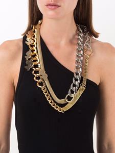 Sacai Halsketting met patroon - Goud