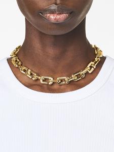 Marc Jacobs The Marc J schakelhalsketting - Goud