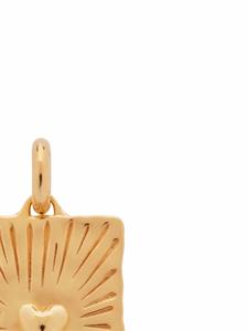 Monica Vinader Hanger met hart - Goud