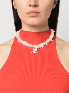 Courrèges Choker - Wit