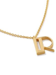 Monica Vinader 18kt gouden halsketting met hanger