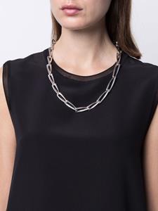 Missoma Halsketting met gedraaide schakels - Zilver