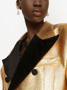 Dolce & Gabbana Oorringen met DG-logo - Goud