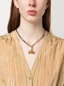 Alighieri Halsketting met anker - Goud