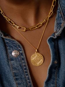 Monica Vinader Hanger - Goud