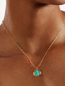 Monica Vinader St Christopher hanger - Goud