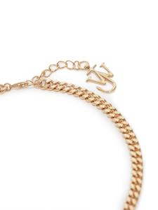 JW Anderson Schakelhalsketting met hanger - Goud